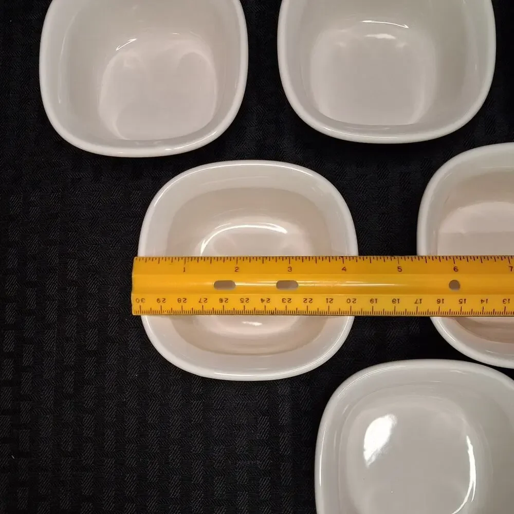 Corning Ware Etch Green 7 Oz Bakeware Set Of 6